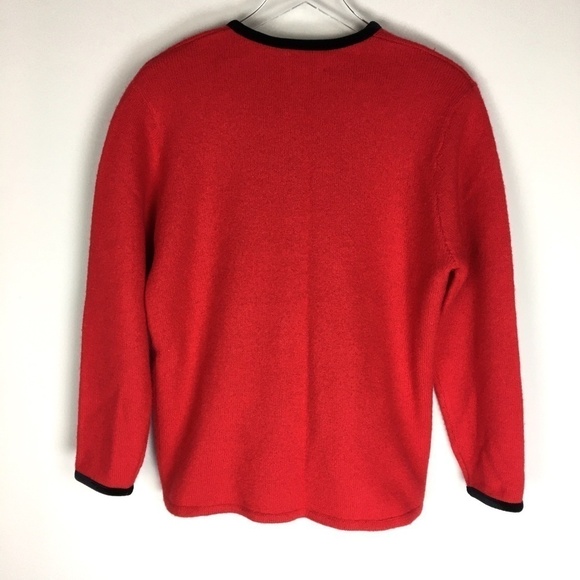 Vintage Pendleton Wool Velvet Red Blazer Sz M - Picture 4 of 4